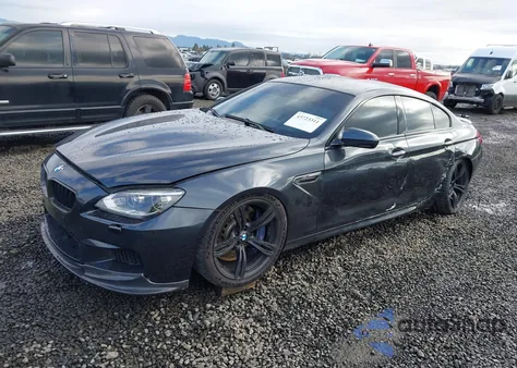 2014 BMW M6 Gran Coupe z USA, uszkodzony, nr VIN WBS6C9C51ED466817